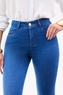 Calça Jeans Flare Modeladora Linea Cós Médio