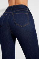 Calça Jeans Reta Soul Cós Super Alto Escura