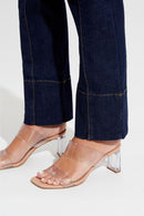 Calça Jeans Reta Soul Cós Super Alto Escura
