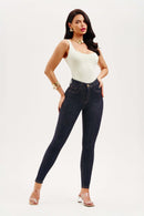 Calça Jeans Skinny Modeladora Fantástica Cós Alto