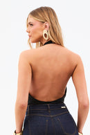 Blusa Frente Única Degagê Curve Preta