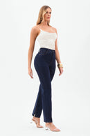 Body Duplo de Alça Fina Perfect Stretch Off White
