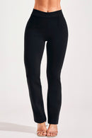 Calça Reta Comfort Office Preta