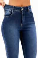 Calça Jeans Flare Modeladora Curva dos Sonhos Cós Médio