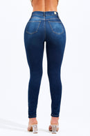 Calça Jeans Skinny Modeladora Curva dos Sonhos Cós Médio