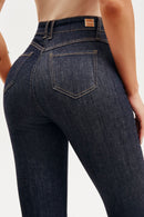 Calça Jeans Flare Modeladora Fantástica Cós Alto