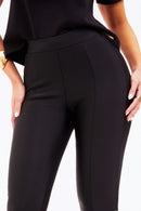 Calça Flare Modeladora Glam Cós Alto Preta