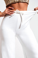 Calça Pantalona Comfort Office Off White