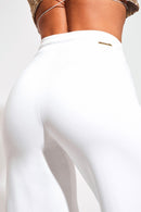 Calça Pantalona Comfort Office Off White