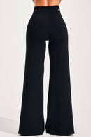 Calça Pantalona Comfort Office Preta