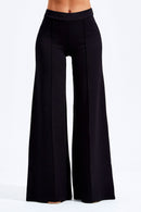 Calça Pantalona Comfort Office Basic Preta