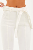 Calça Jeans Reta Soul Cós Médio Off White