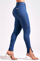 Calça Jeans Skinny Modeladora Cós Médio