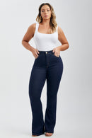 Calça Jeans Flare Ultra Modeladora Cós Alto