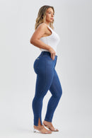 Calça Jeans Skinny Modeladora Cós Médio