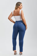 Calça Jeans Skinny Modeladora Cós Médio