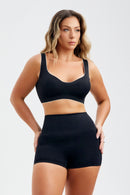 Calcinha Boxer Modeladora Preta