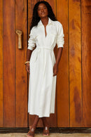 Capa Alongada Comfort Office Off White