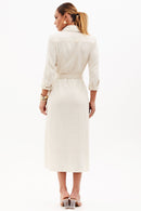 Chemise de Linho Dunas Areia