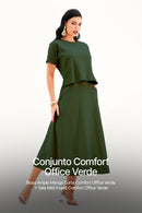 Conjunto Comfort Office Verde