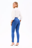 Calça Jeans Skinny Modeladora Linea Cós Médio