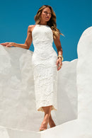 Vestido Midi Perfect Stretch Off White