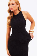 Vestido Midi Perfect Stretch Preto